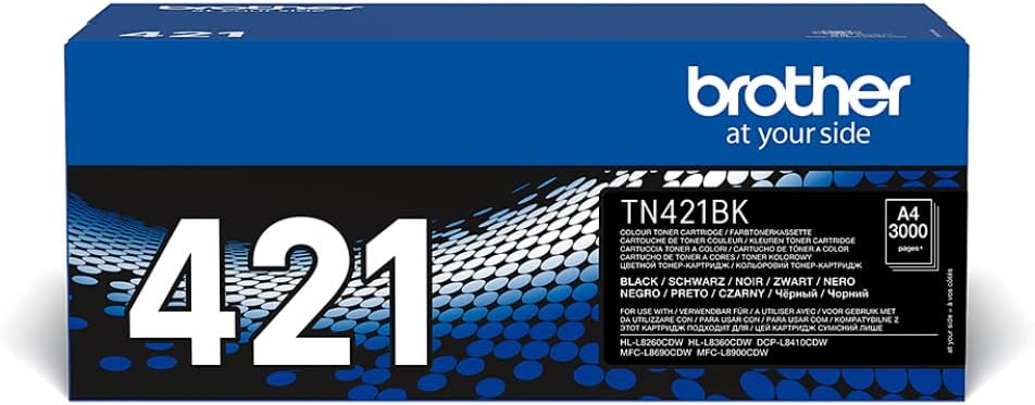 Cartucho de Toner Brother TN421BK Preto Original