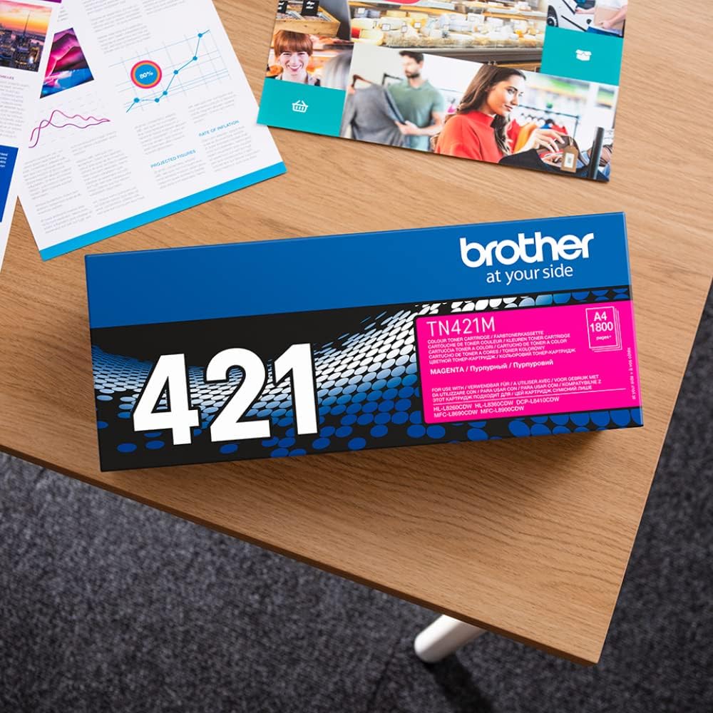 Toner Brother TN421M Magenta Original - Imagem 9