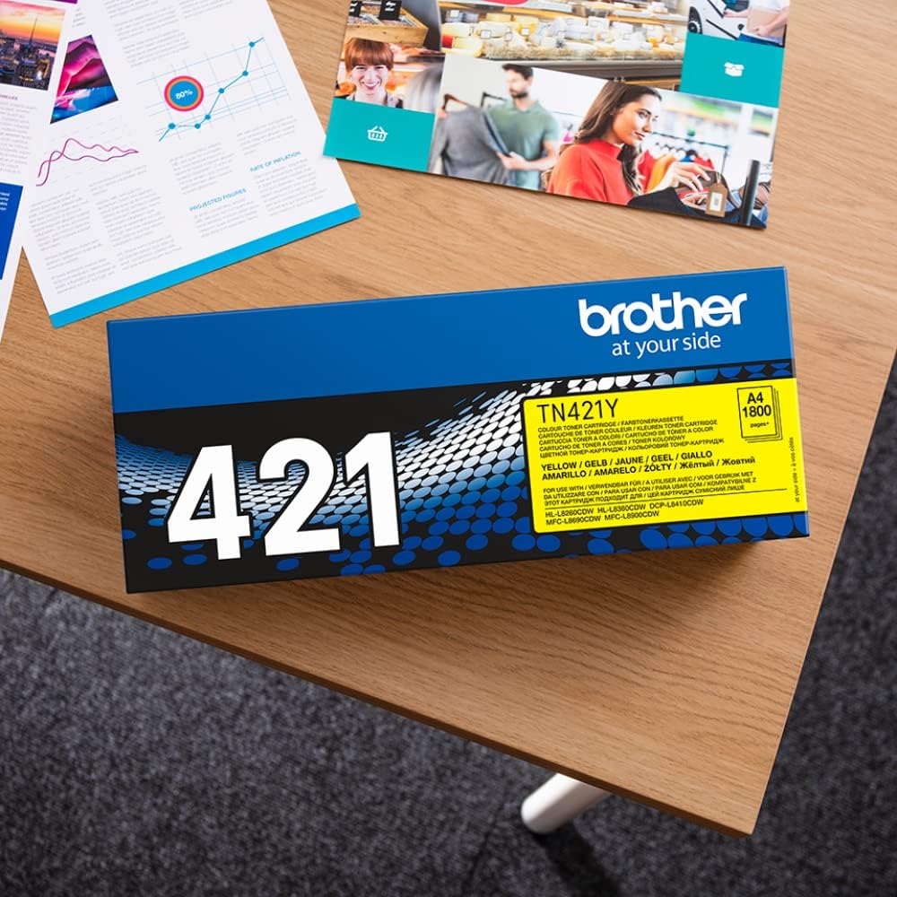 Toner Brother TN421Y Amarelo Original - Imagem 11