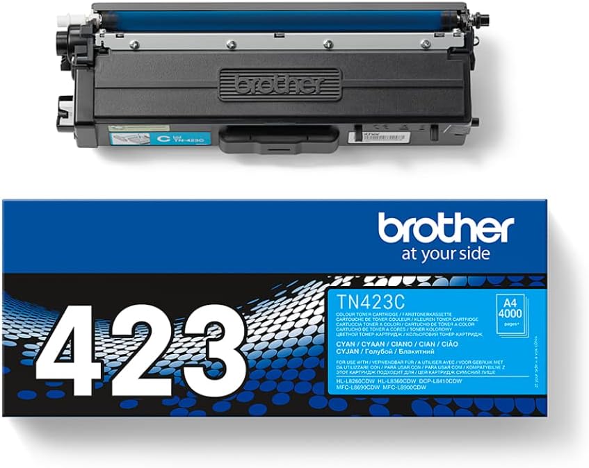 Cartucho de Toner Brother TN423C Cyan Alto Rendimento Original - Imagem 3