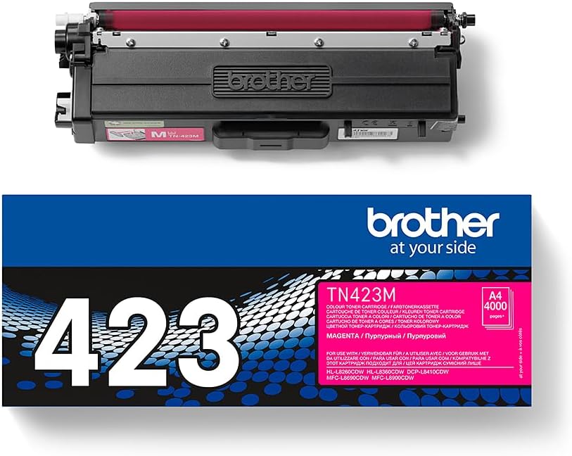 Cartucho de Toner Brother TN423M Magenta Original - Imagem 4