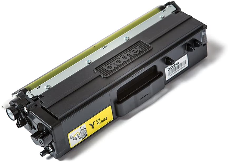Cartucho de Toner Brother TN910Y Amarelo Ultra Jumbo Original - Imagem 2