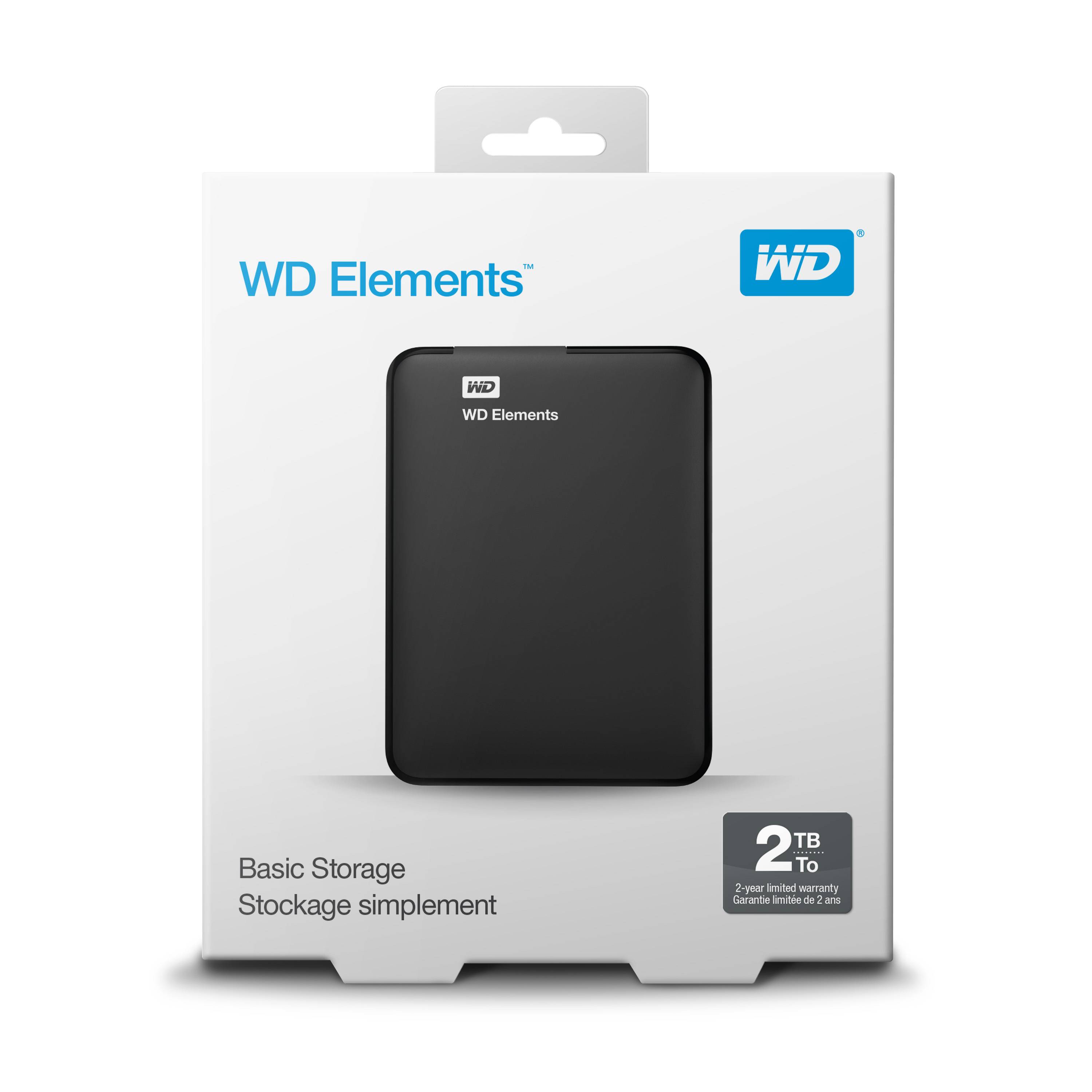 Disco Rígido Externo WD Elements 2 TB - Imagem 9