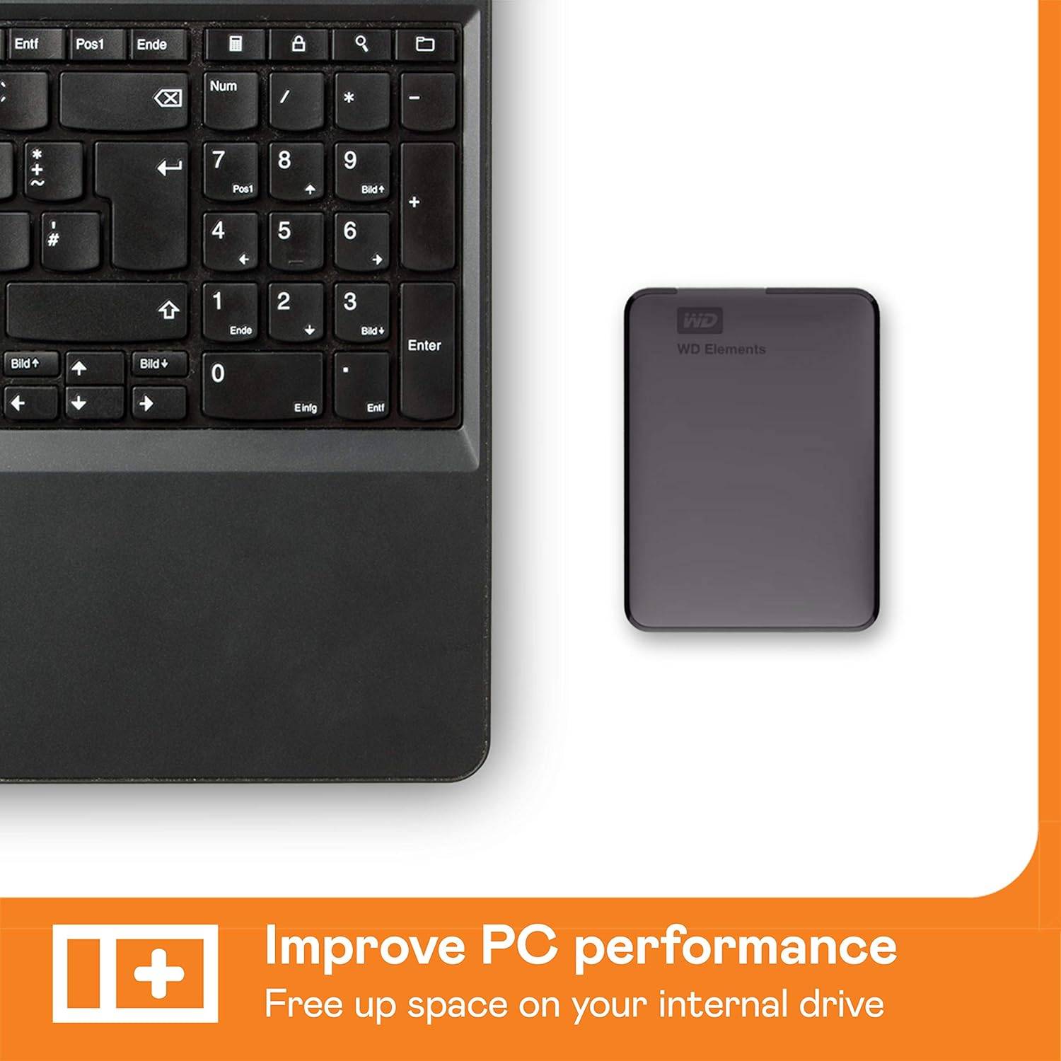 Disco Rígido Externo WD Elements 2 TB - Imagem 4