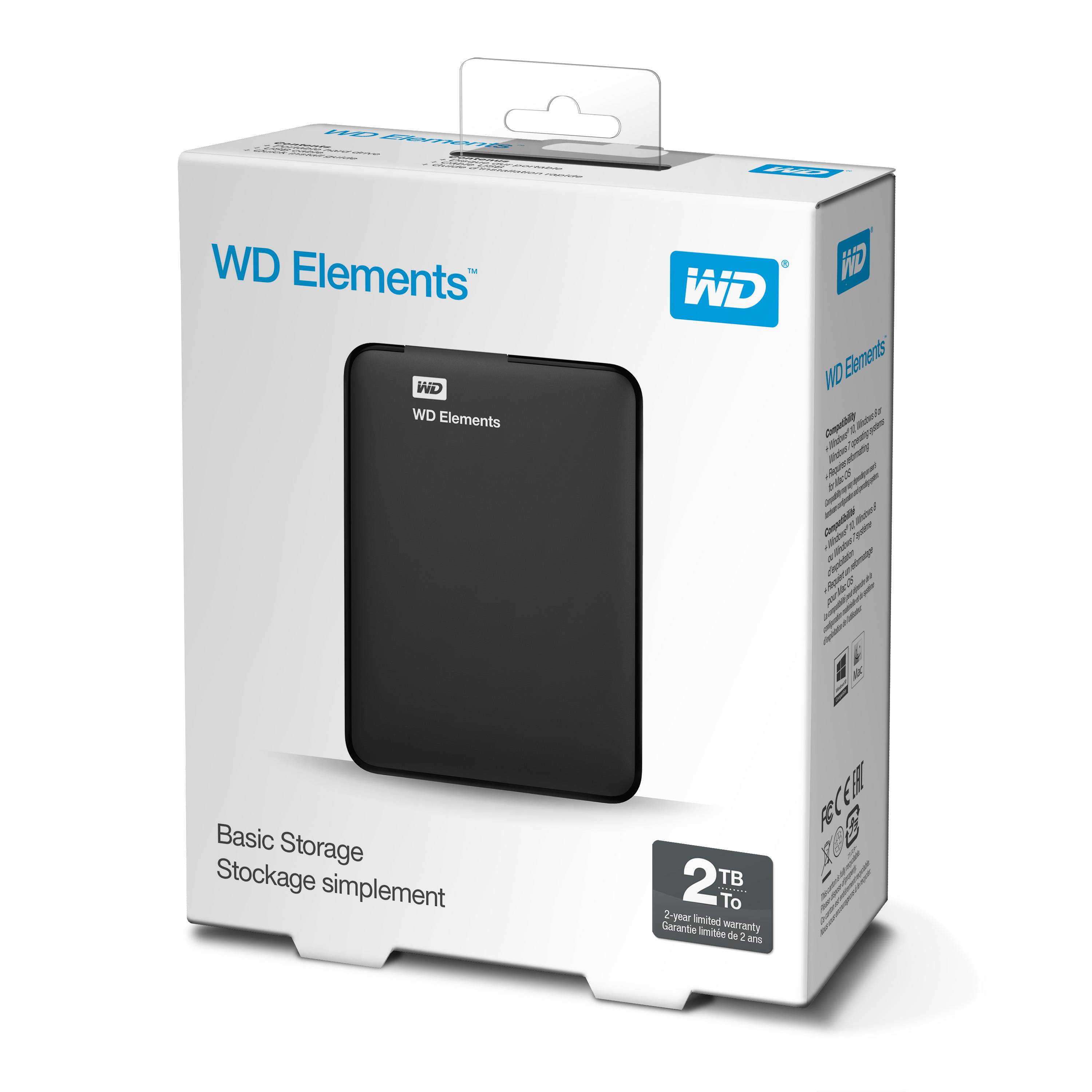 Disco Rígido Externo WD Elements 2 TB - Imagem 8