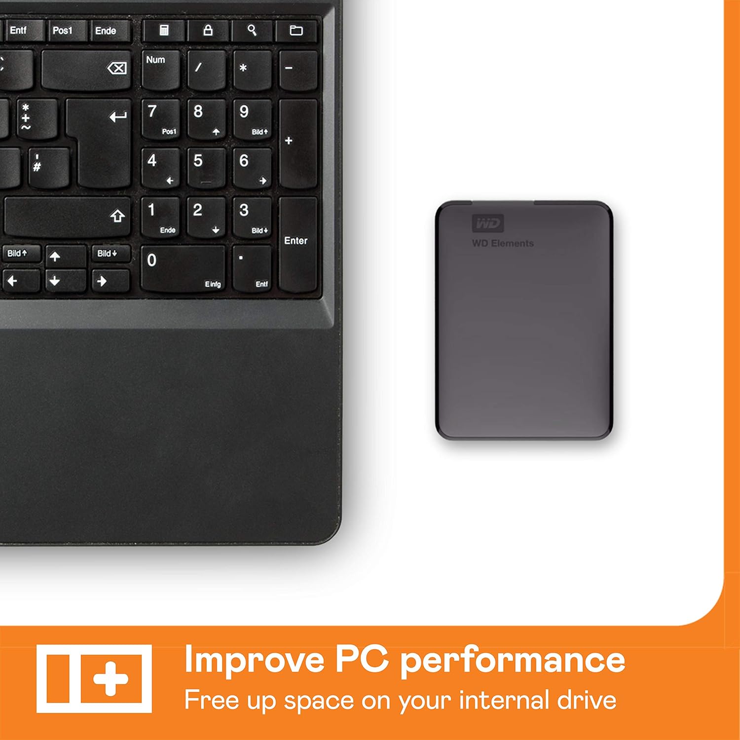 Disco Externo Portátil WD Elements 1 TB USB 3.0 - Imagem 8