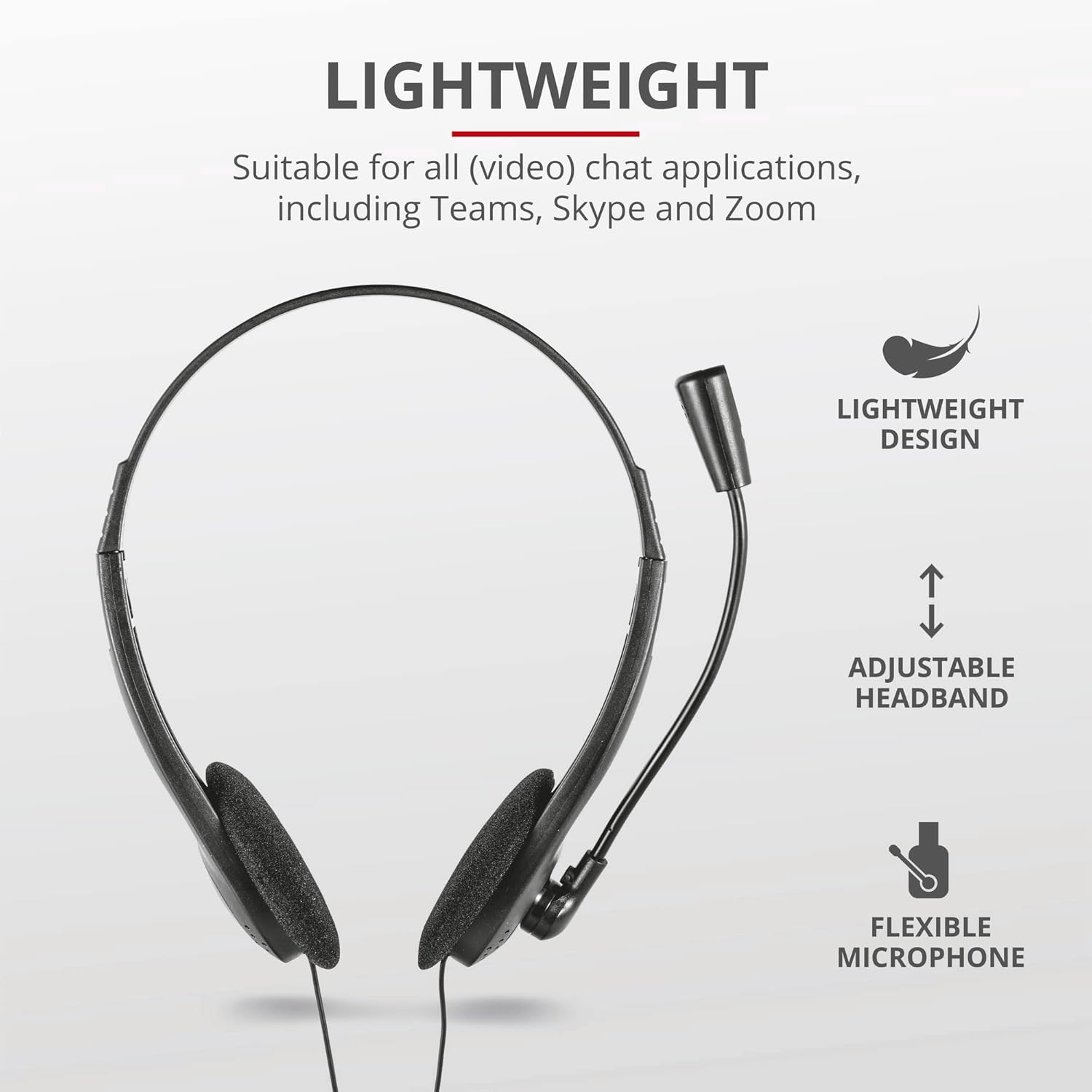Headset Trust Primo Chat Com Fio 3.5mm - Imagem 3