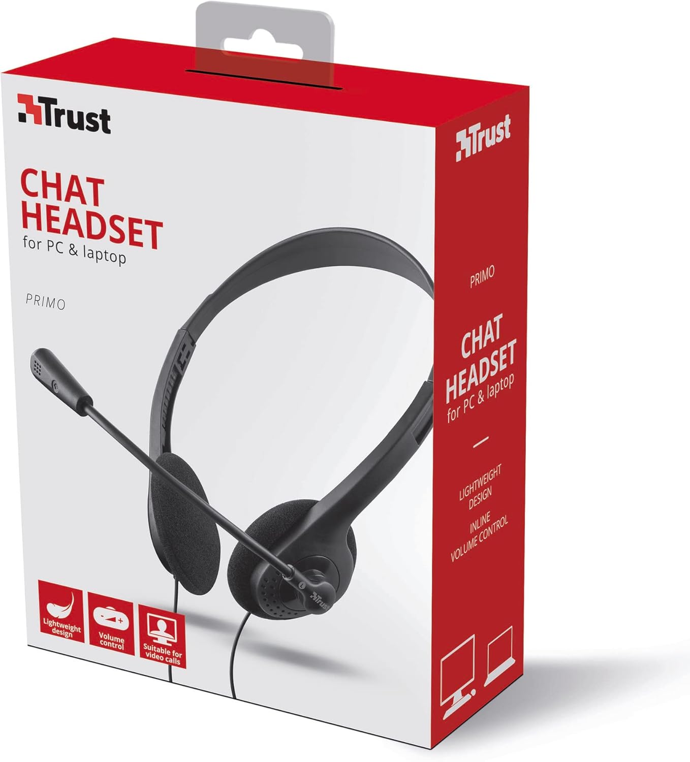 Headset Trust Primo Chat Com Fio 3.5mm - Imagem 9