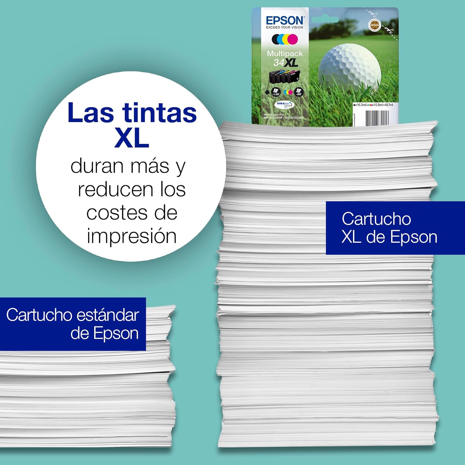 Tinteiro Epson 34XL Preto XL Original - Imagem 4