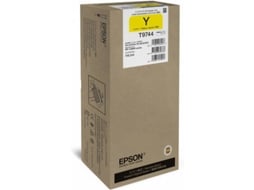 Tinteiro Epson T9744 Amarelo XXL - Imagem 2