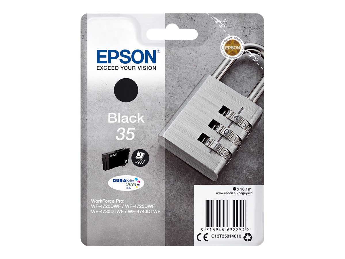 Tinteiro Epson 35 Preto 16.1ml Original - Imagem 2
