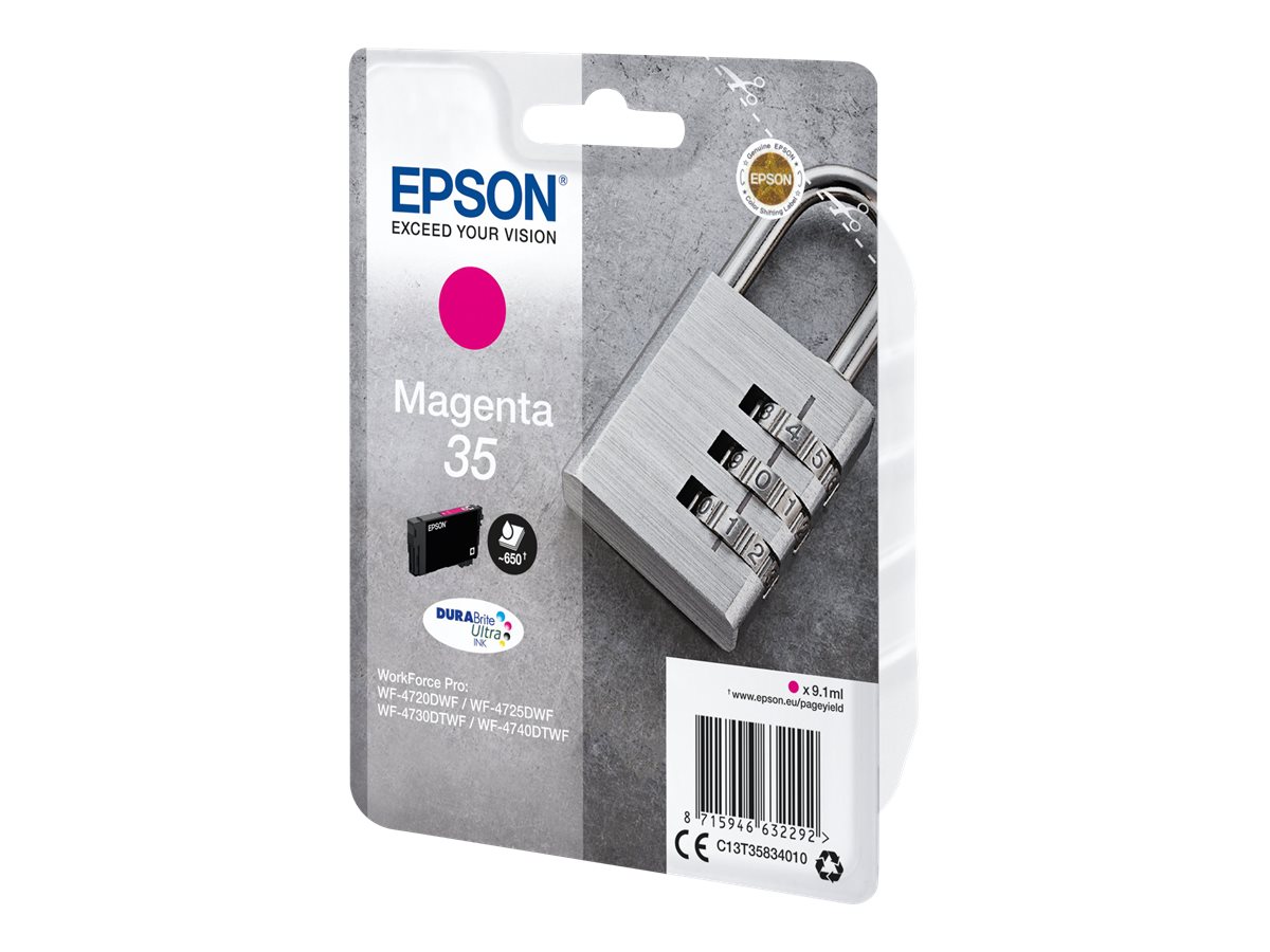 Tinteiro Epson 35 Original Magenta 9.1 ml - Imagem 2