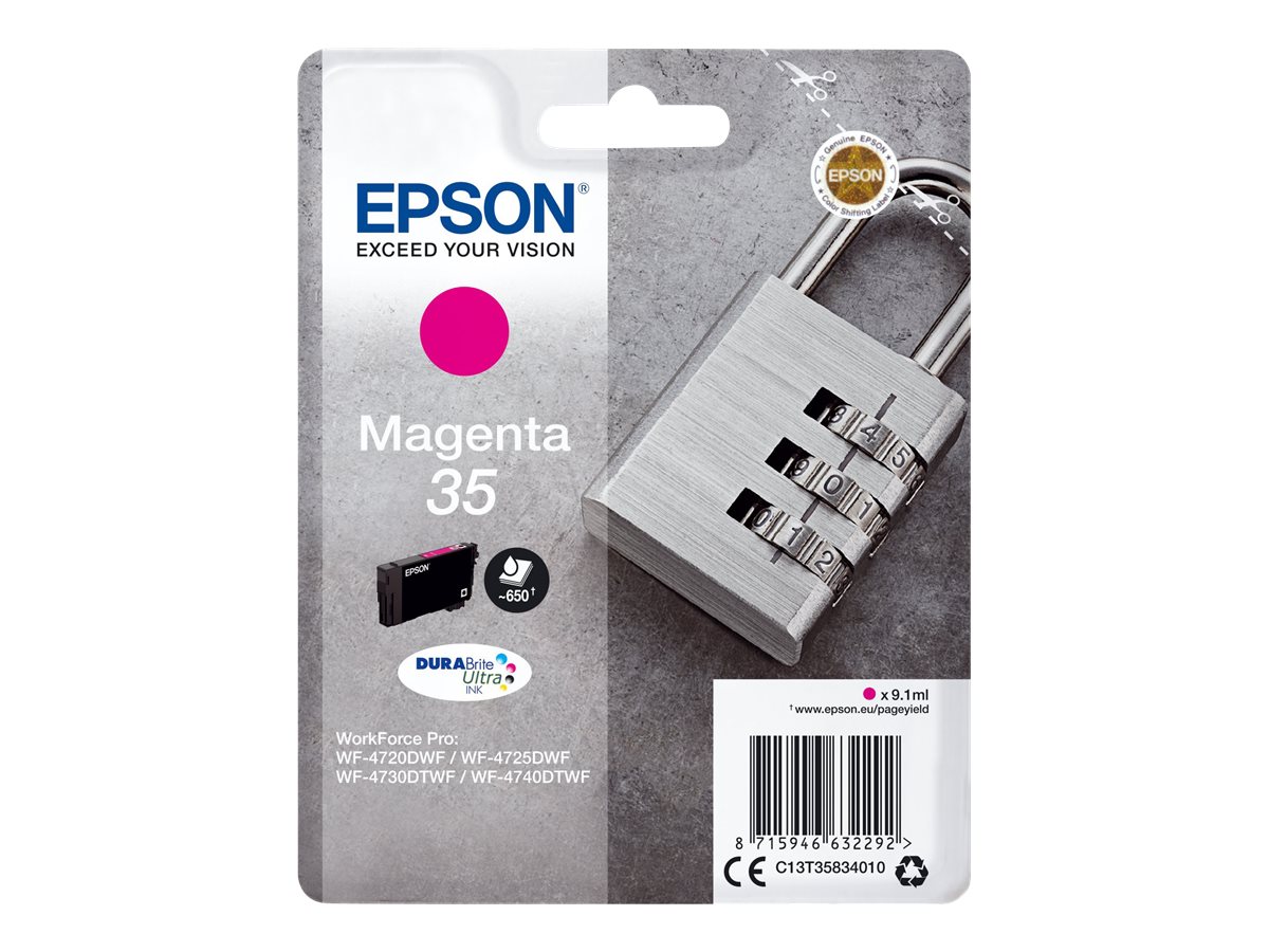 Tinteiro Epson 35 Original Magenta 9.1 ml - Imagem 3