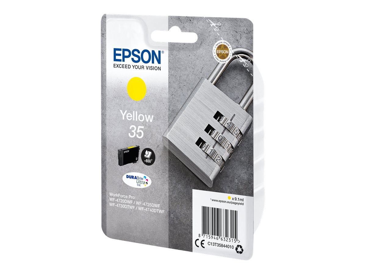 Tinteiro Epson 35 Amarelo 9.1ml - Imagem 3