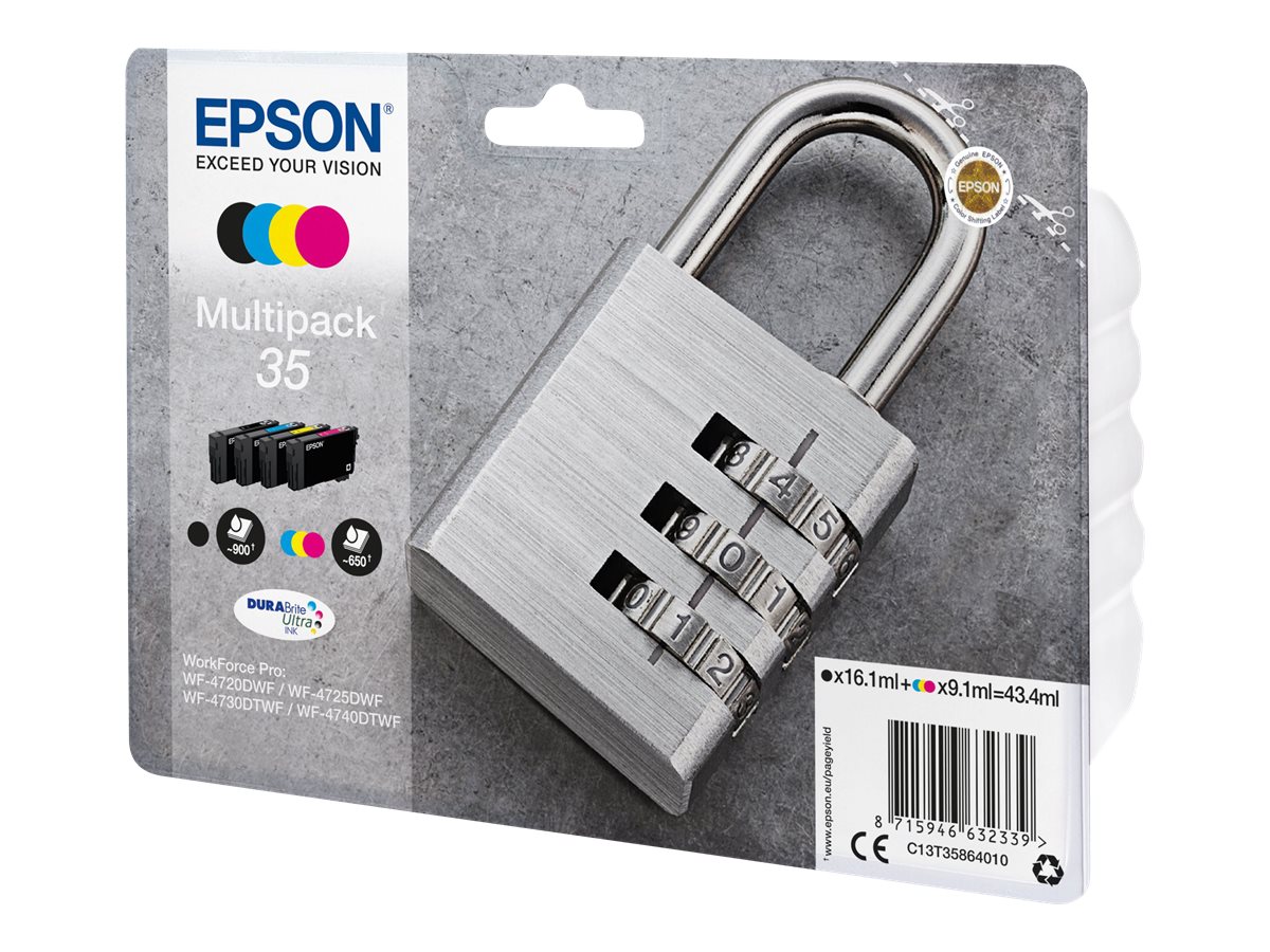 Tinteiro Epson 35 Multipack Original Cores - Imagem 2