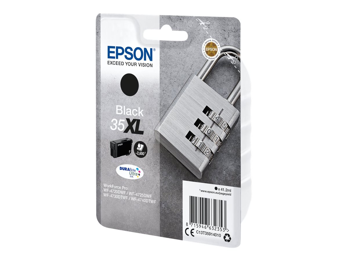 Tinteiro Epson 35XL Preto XL 41.2ml Original - Imagem 2
