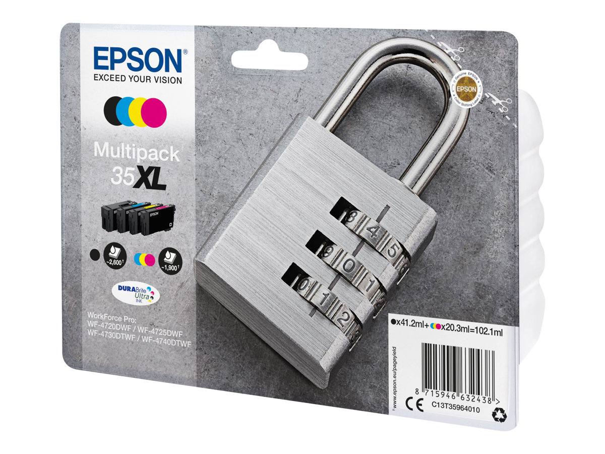 Tinteiro Multipack Epson 35XL Original XL 4 Cores - Imagem 2