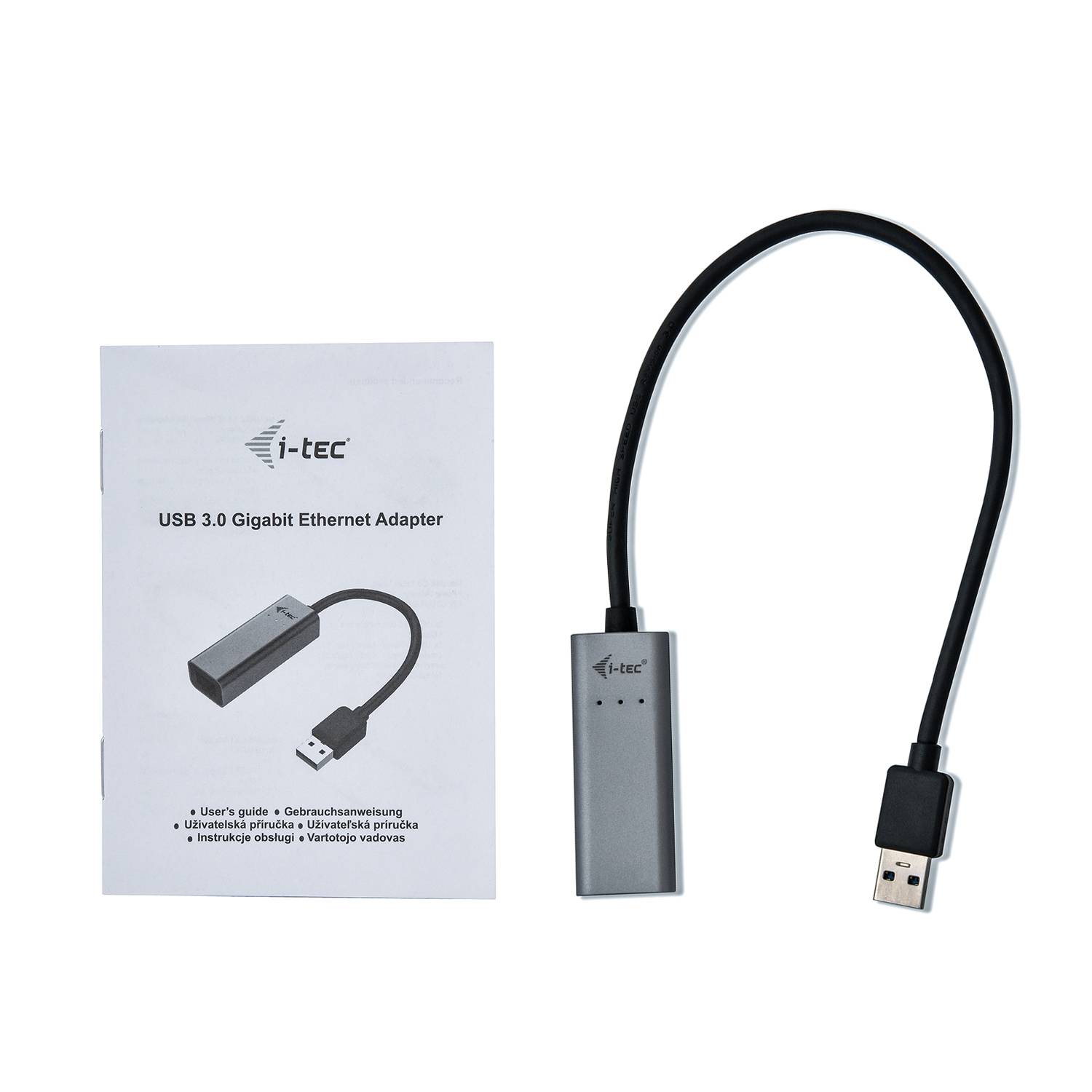 Adaptador de Rede i-Tec USB 3.0 Gigabit Metal Cinzento Espaço - Imagem 5