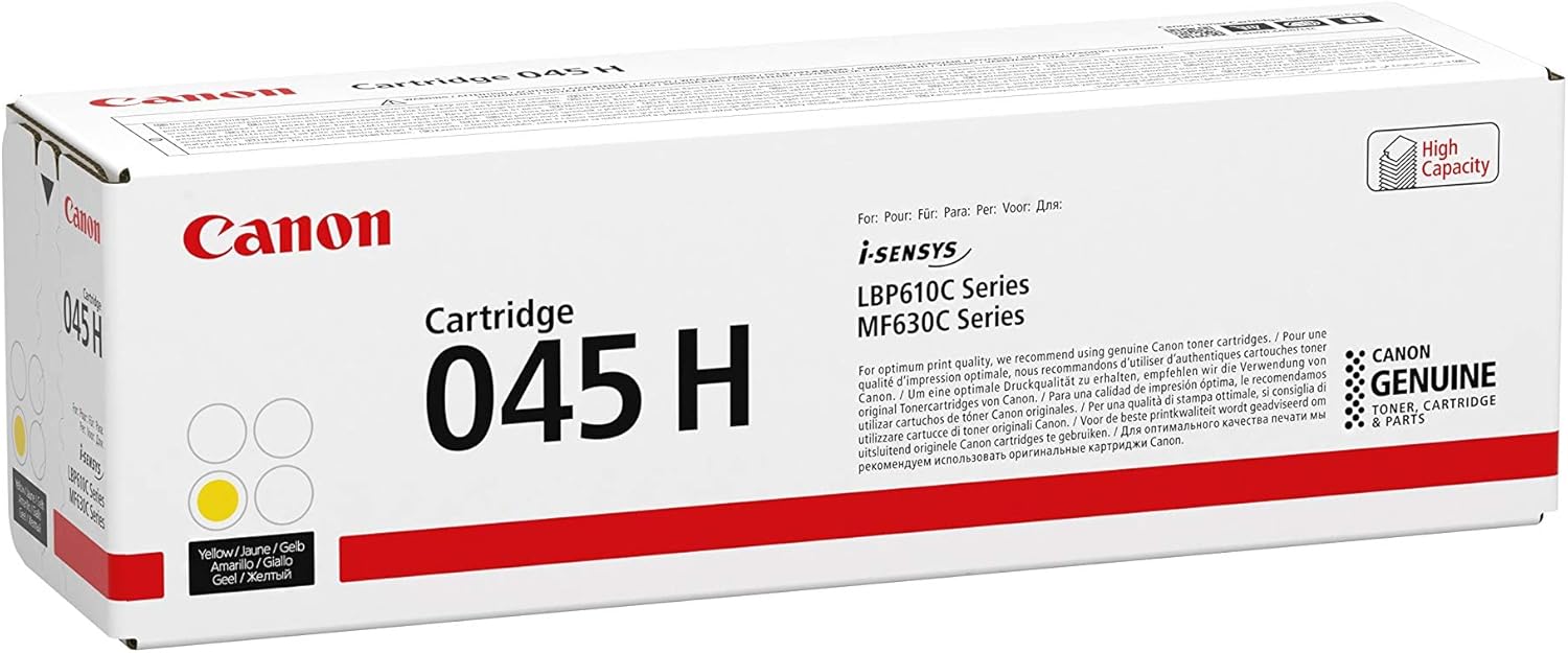 Toner Canon 045 H Amarelo Alta Capacidade Original - Imagem 3