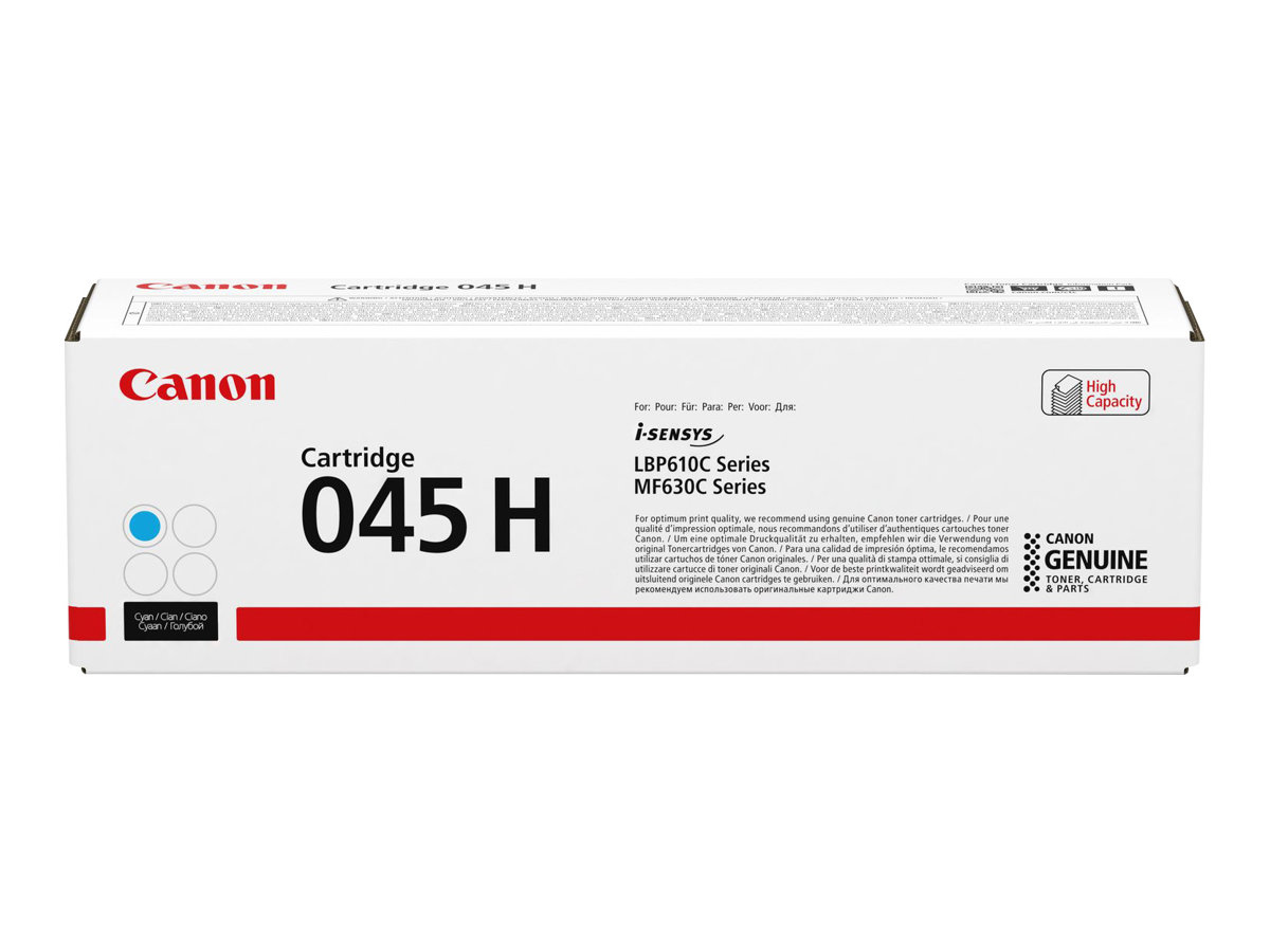 Cartucho de Toner Canon 045 H Cyan Alta Capacidade Original