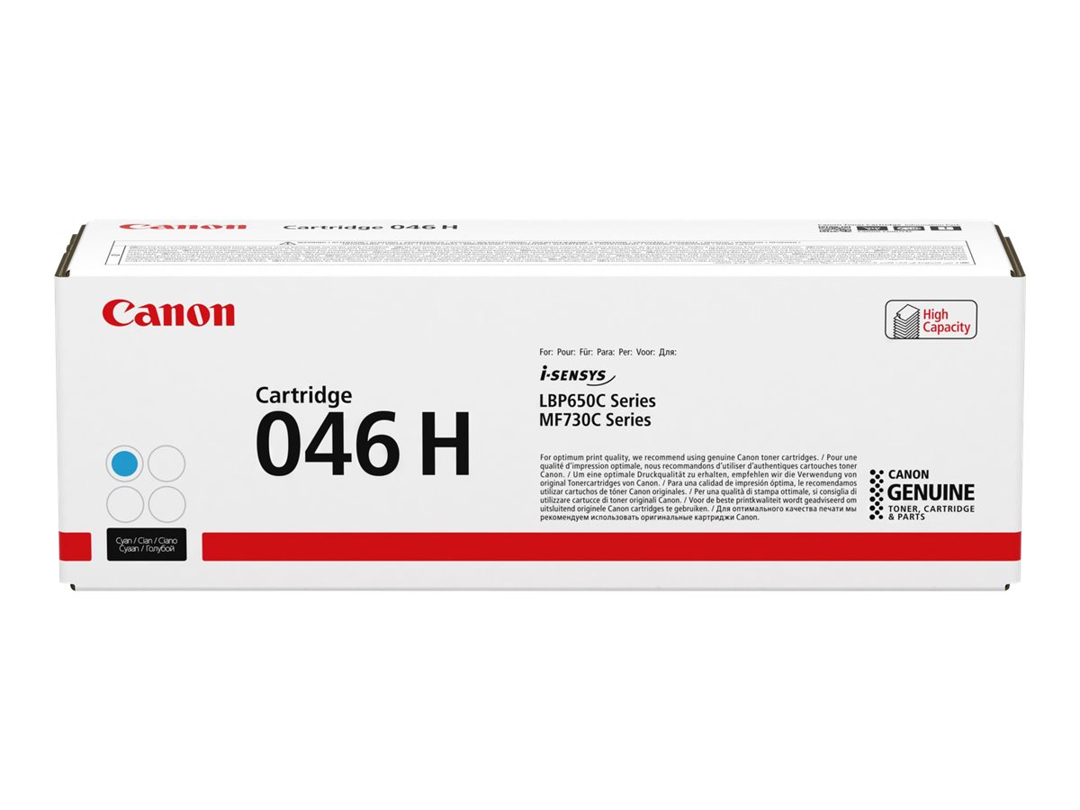 Toner Canon 046 H Cyan Alta Capacidade - Imagem 1