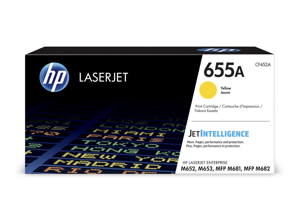 Cartucho de Toner HP LaserJet 655A Amarelo Original - Imagem 2