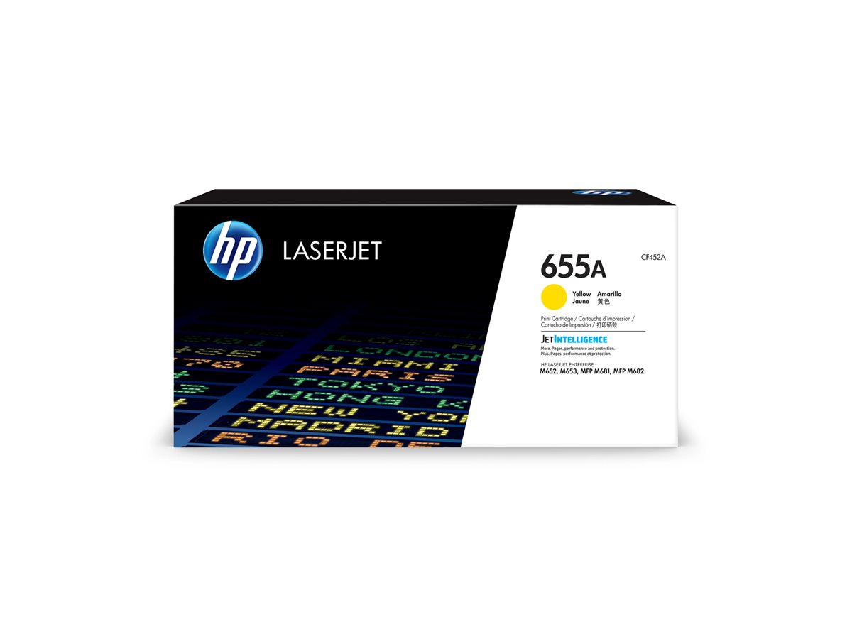 Cartucho de Toner HP LaserJet 655A Amarelo Original - Imagem 4