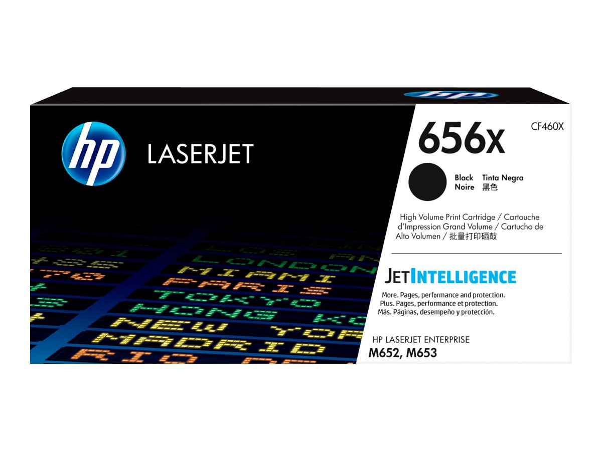 Cartucho Toner HP 656X Preto Alto Rendimento Original