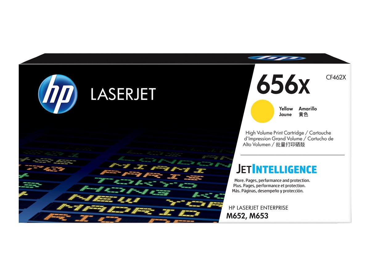 Cartucho de Toner HP 656X Amarelo Alto Rendimento - Imagem 3
