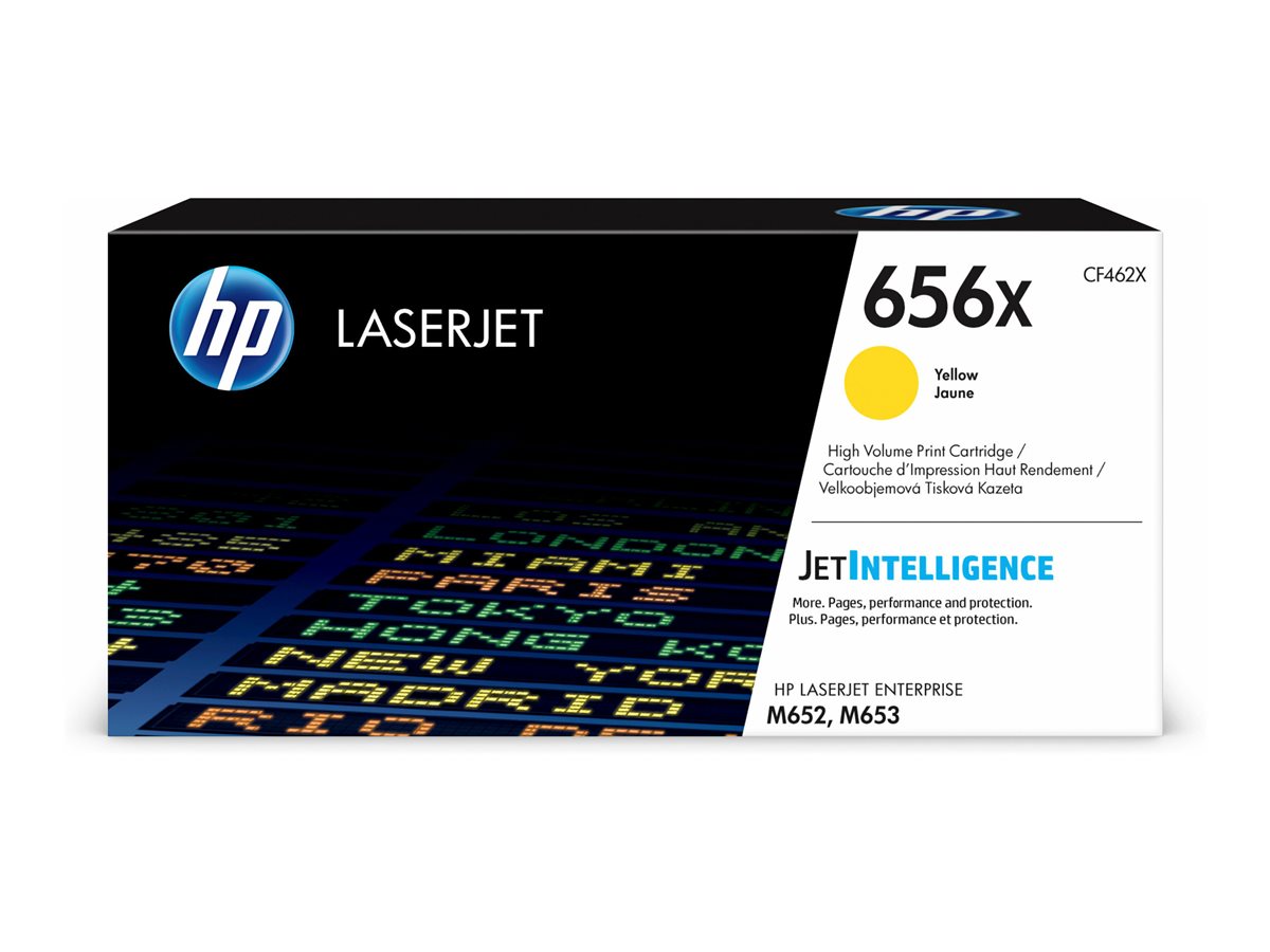 Cartucho de Toner HP 656X Amarelo Alto Rendimento - Imagem 2