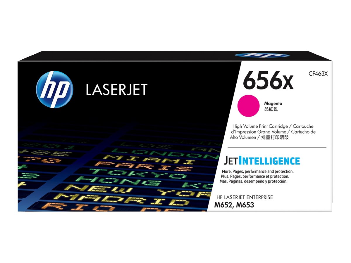 Cartucho de Toner HP 656X Alto Rendimento Magenta Original - Imagem 5