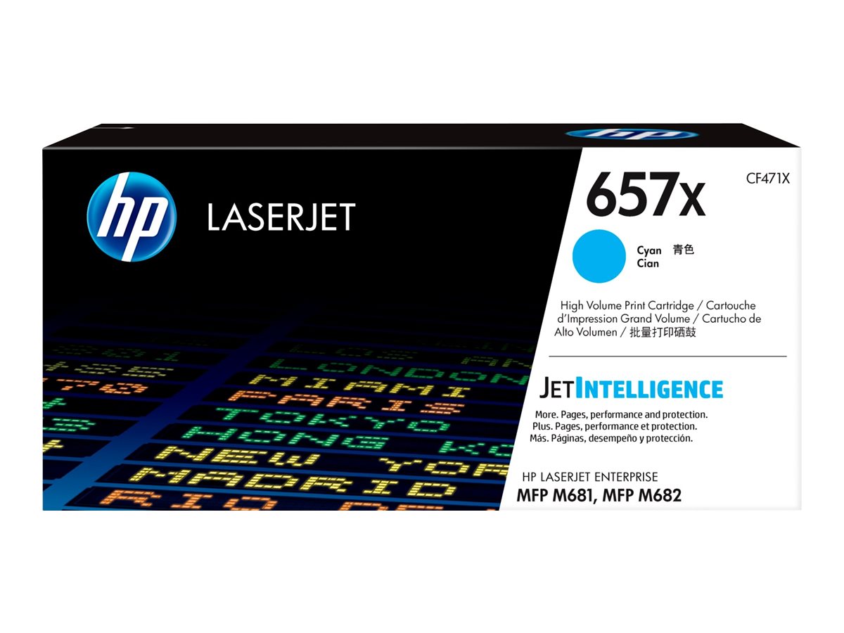 Cartucho de Toner HP 657X Cyan Alto Rendimento Original - Imagem 4