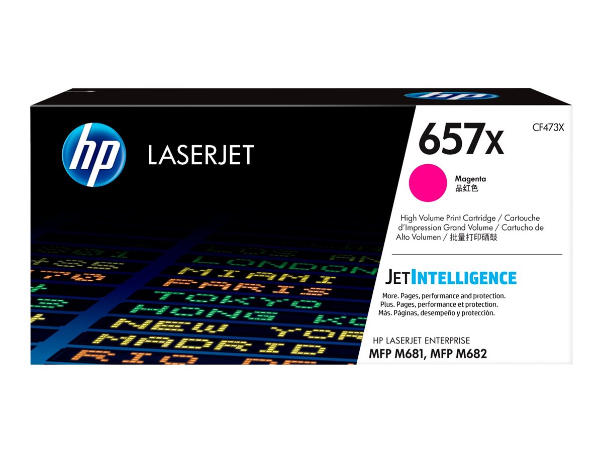 Cartucho Toner HP 657X Alto Rendimento Magenta - Imagem 2