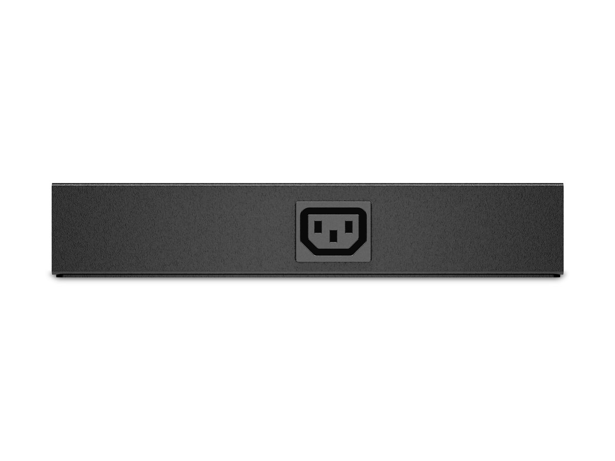 Régua para Bastidor APC AP6015A 8 Saídas 1U Preto - Imagem 1
