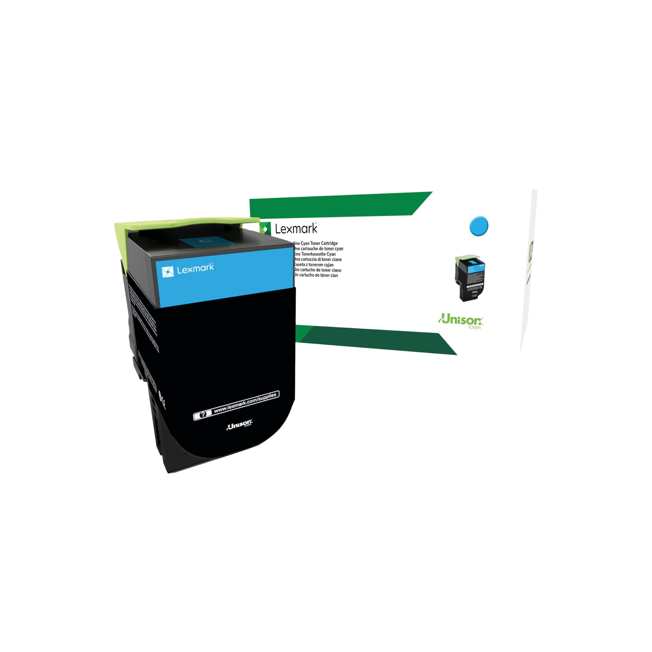 Toner Lexmark Cyan Alto Rendimento