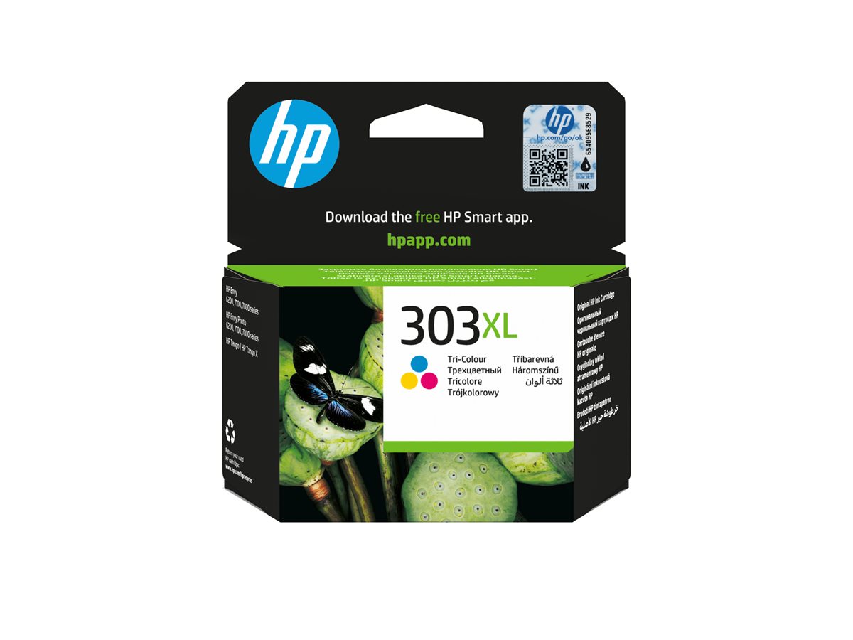Tinteiro HP 303XL Original Cores Alto Rendimento - Imagem 1