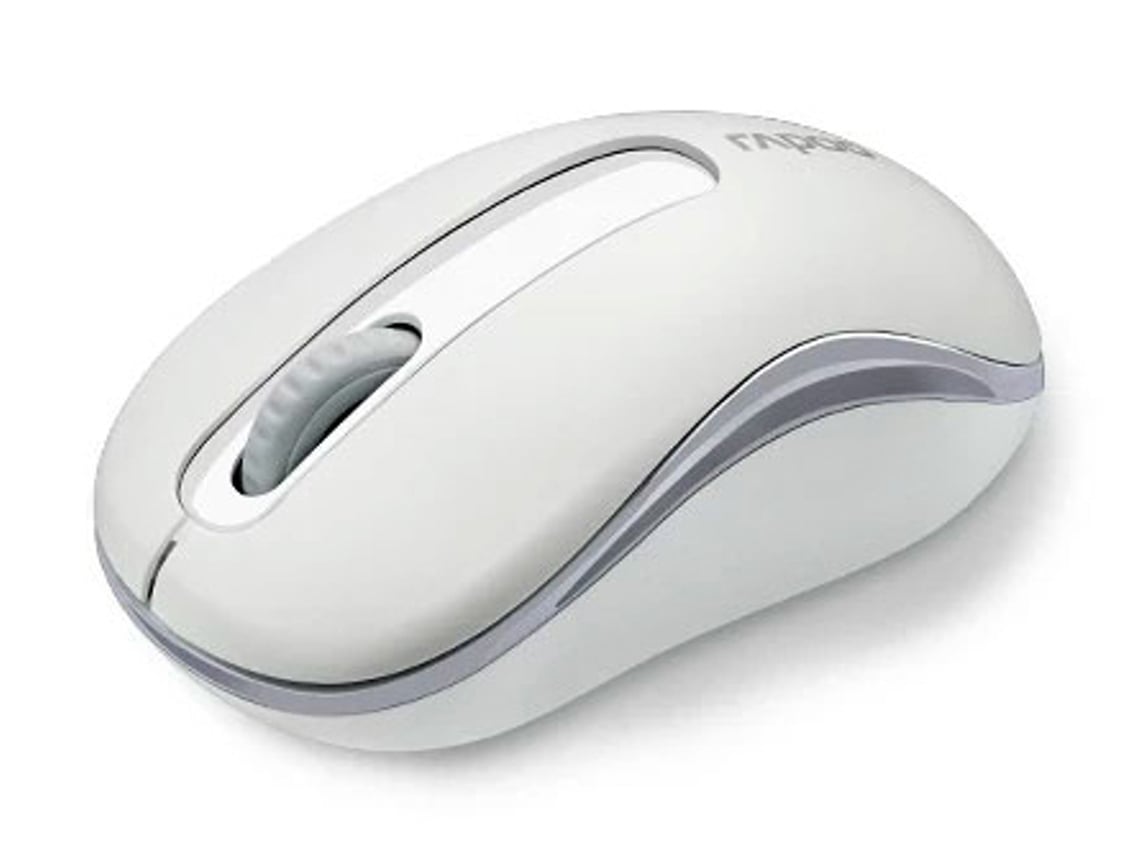 Rato Sem Fios Rapoo M10 PLUS Branco - Imagem 2
