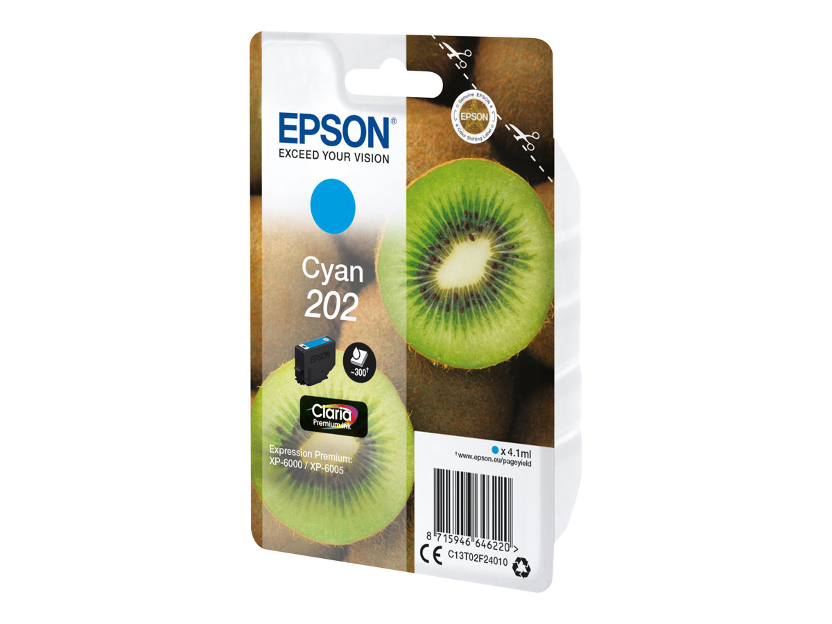 Tinteiro Epson 202 Cyan 4.1ml Original - Imagem 2