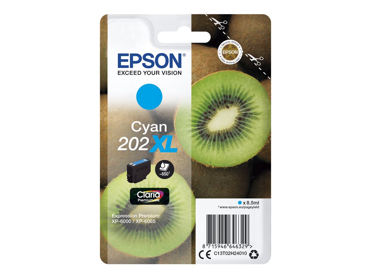 Tinteiro Epson 202XL Cyan Alta Capacidade - Imagem 2