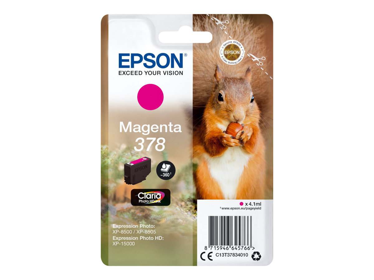 Tinteiro Epson 378 Magenta Original - Imagem 2