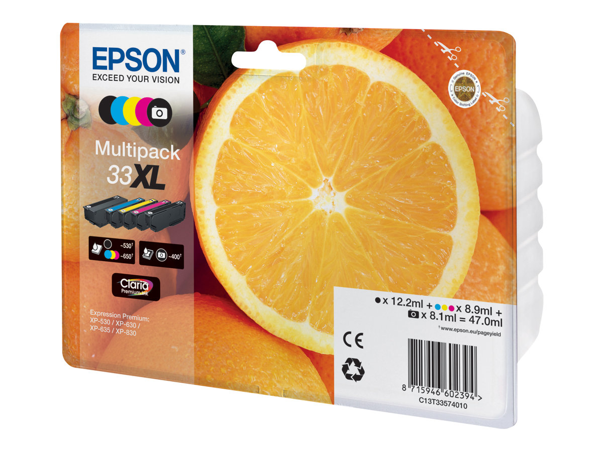 Tinteiro Epson 33XL Multipack 5 Cores