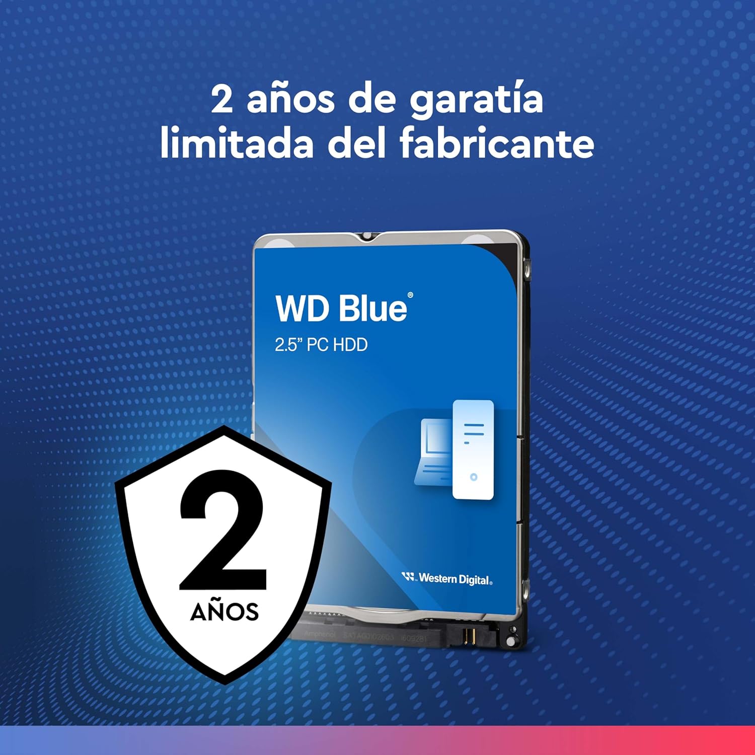 Disco Rígido WD Blue WD10SPZX 1 TB 2.5" - Imagem 6