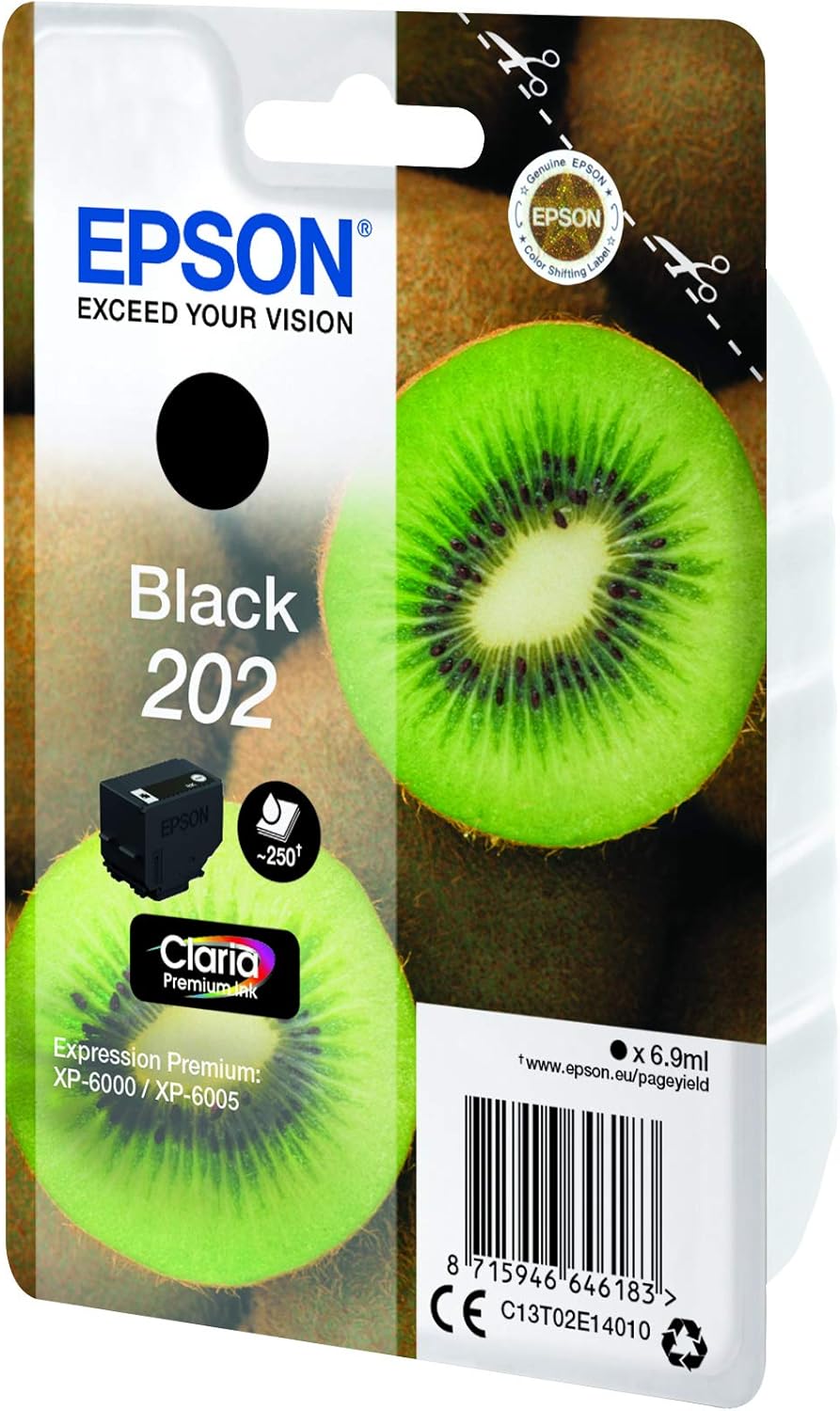 Tinteiro Epson 202 Preto 6.9ml Original - Imagem 3