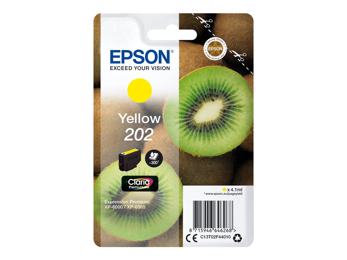 Tinteiro Epson 202 Amarelo 4.1ml Original - Imagem 3