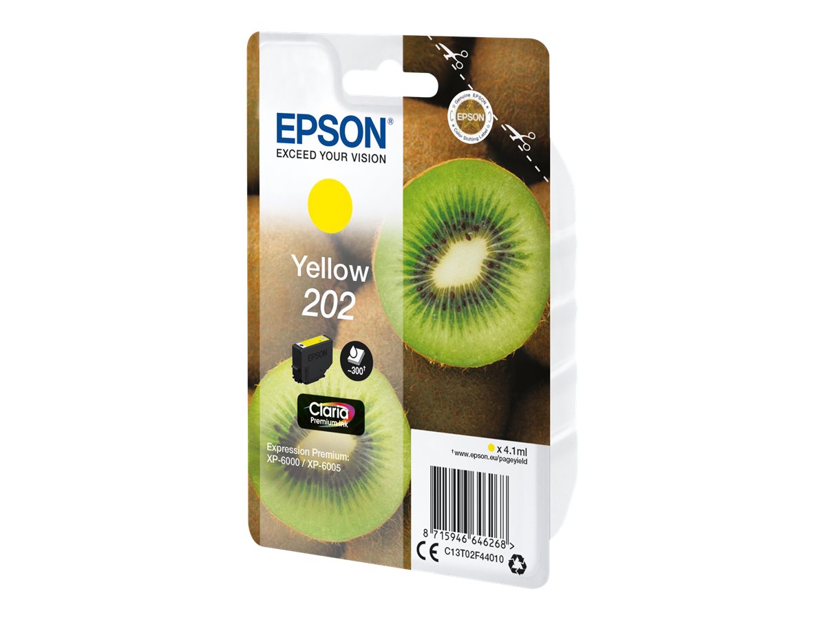 Tinteiro Epson 202 Amarelo 4.1ml Original - Imagem 2