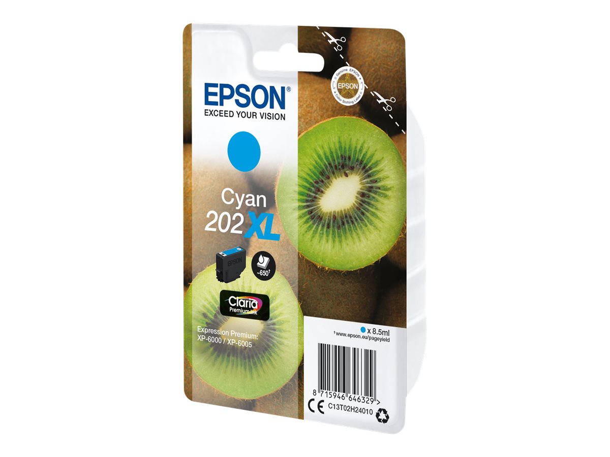 Tinteiro Epson 202XL Ciano XL Original - Imagem 1