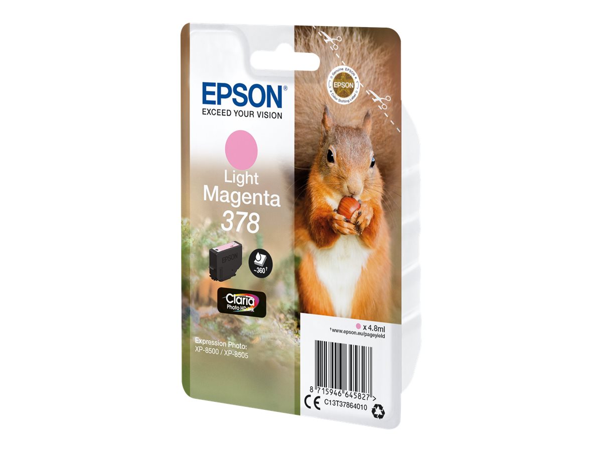 Tinteiro Epson 378 Magenta Claro 4.8 ml Original - Imagem 1