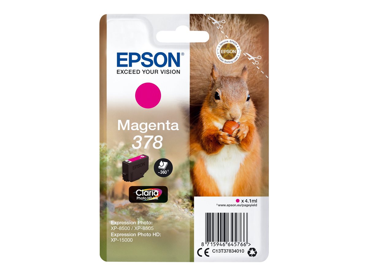 Tinteiro Epson 378 Magenta 4.1 ml Original - Imagem 2
