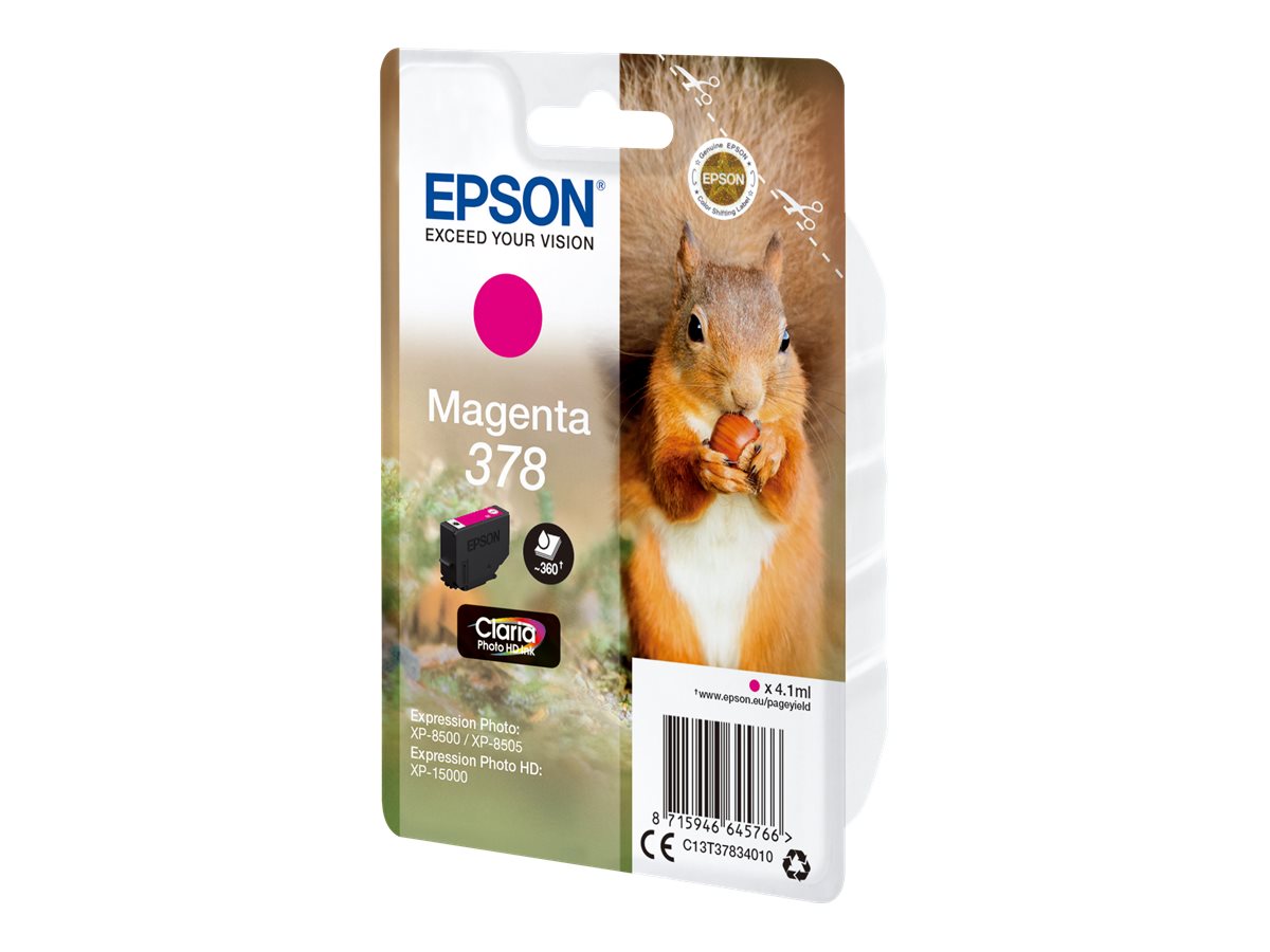 Tinteiro Epson 378 Magenta 4.1 ml Original - Imagem 1