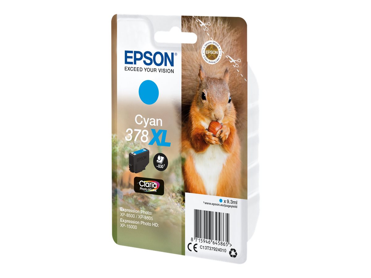 Tinteiro Epson 378XL Cyan XL - Imagem 2
